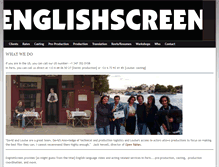 Tablet Screenshot of englishscreen.us